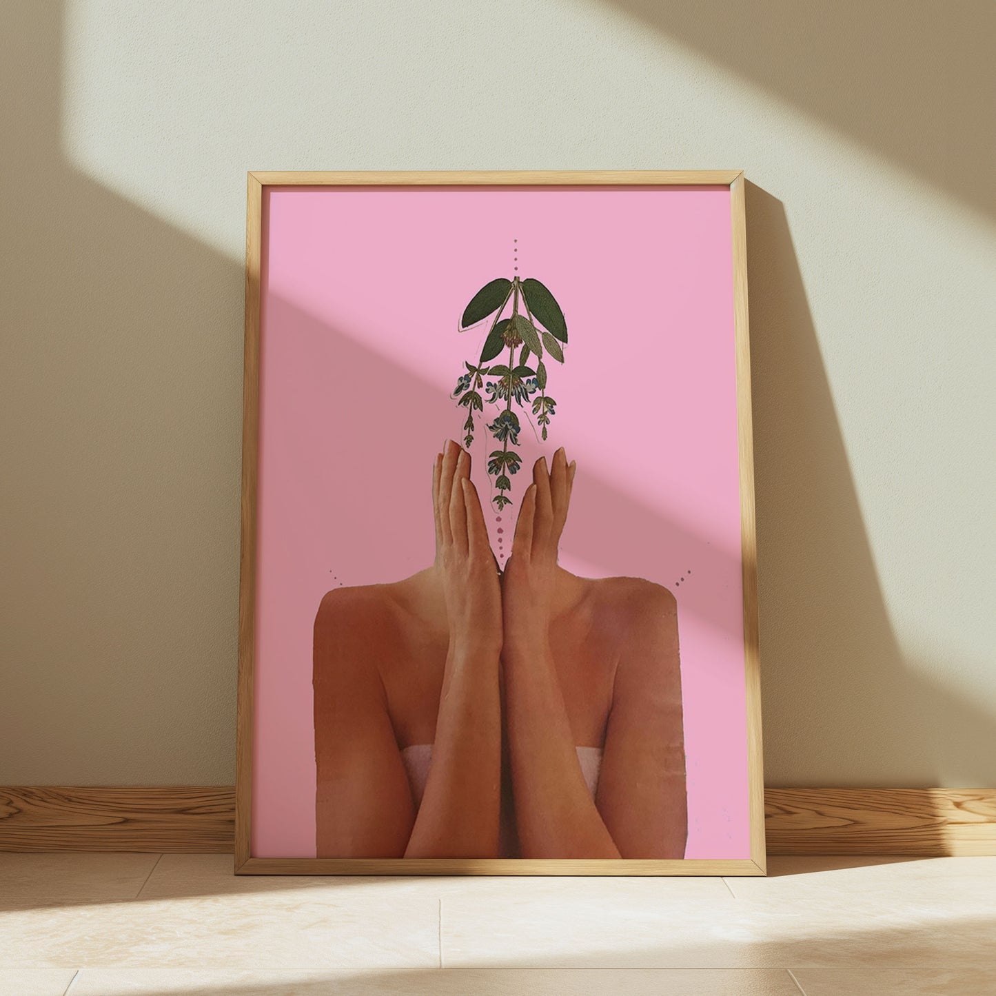 GIRL + PLANT POSTER