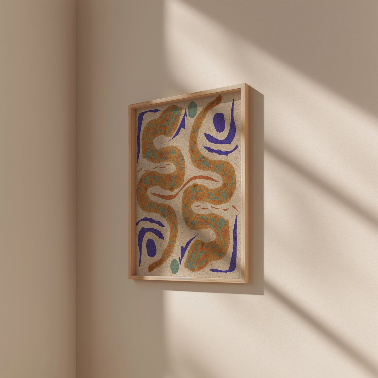 Double Snakes Poster