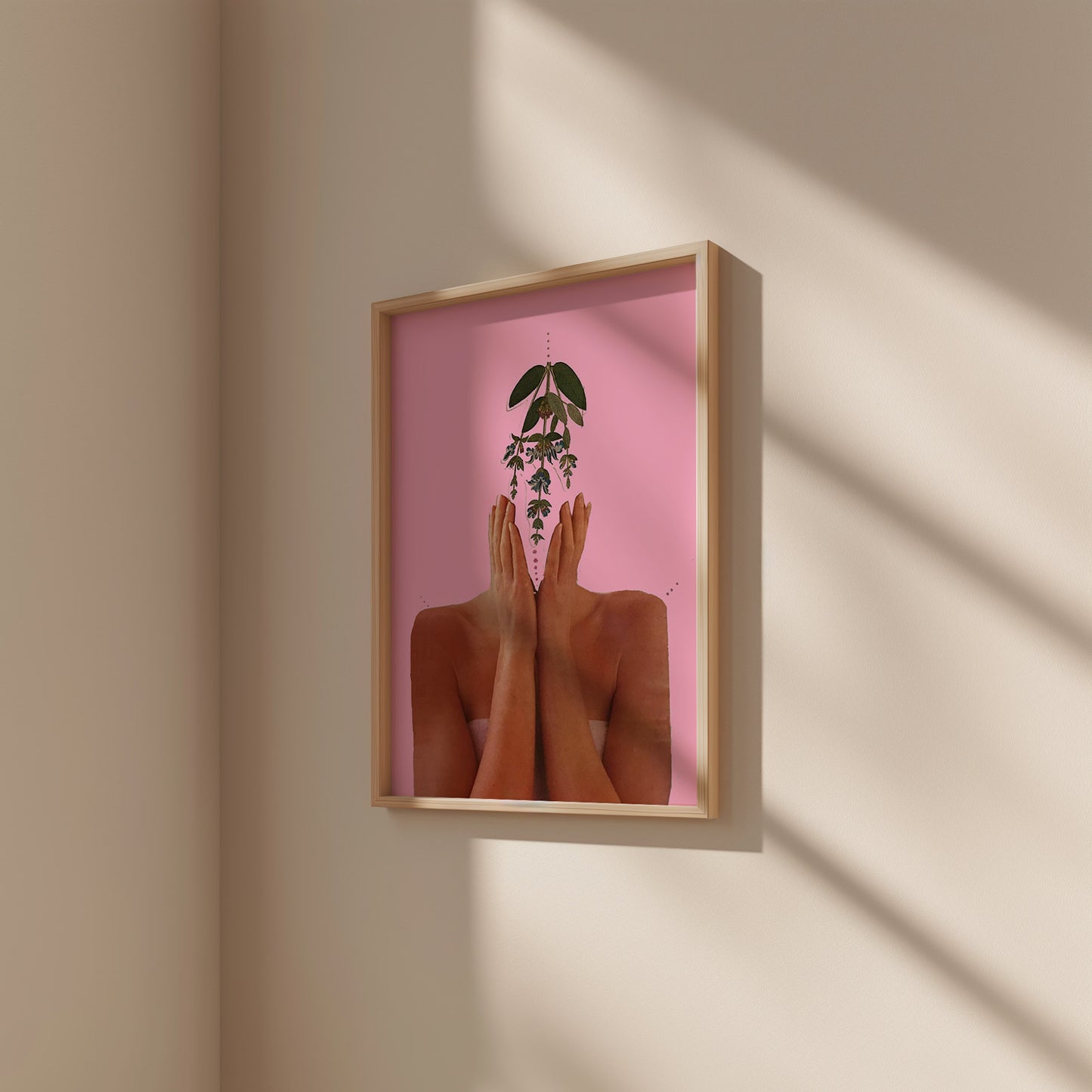 GIRL + PLANT POSTER