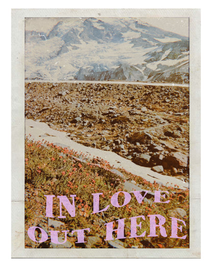 IN LOVE OUT HERE POSTER