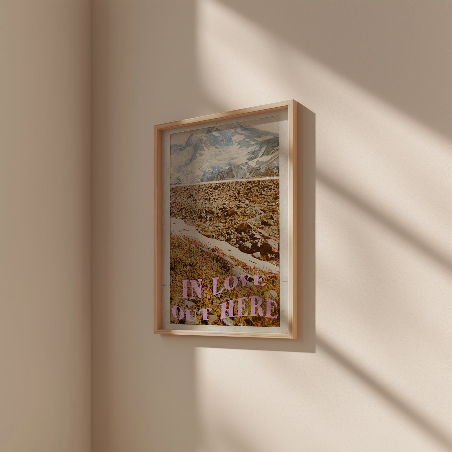 IN LOVE OUT HERE POSTER