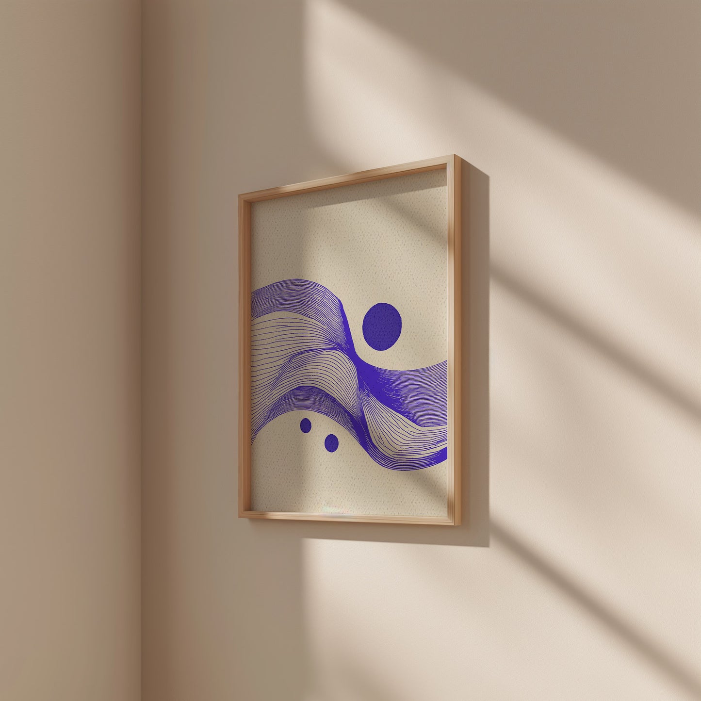 OCEAN BLUE CIRCLES 1