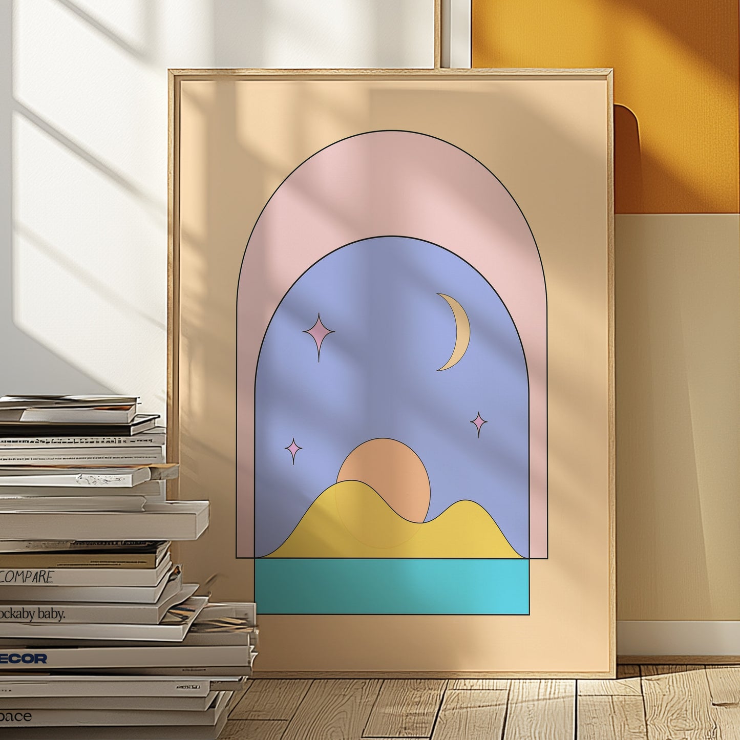 YELLOW MOUNTAINS POSTER