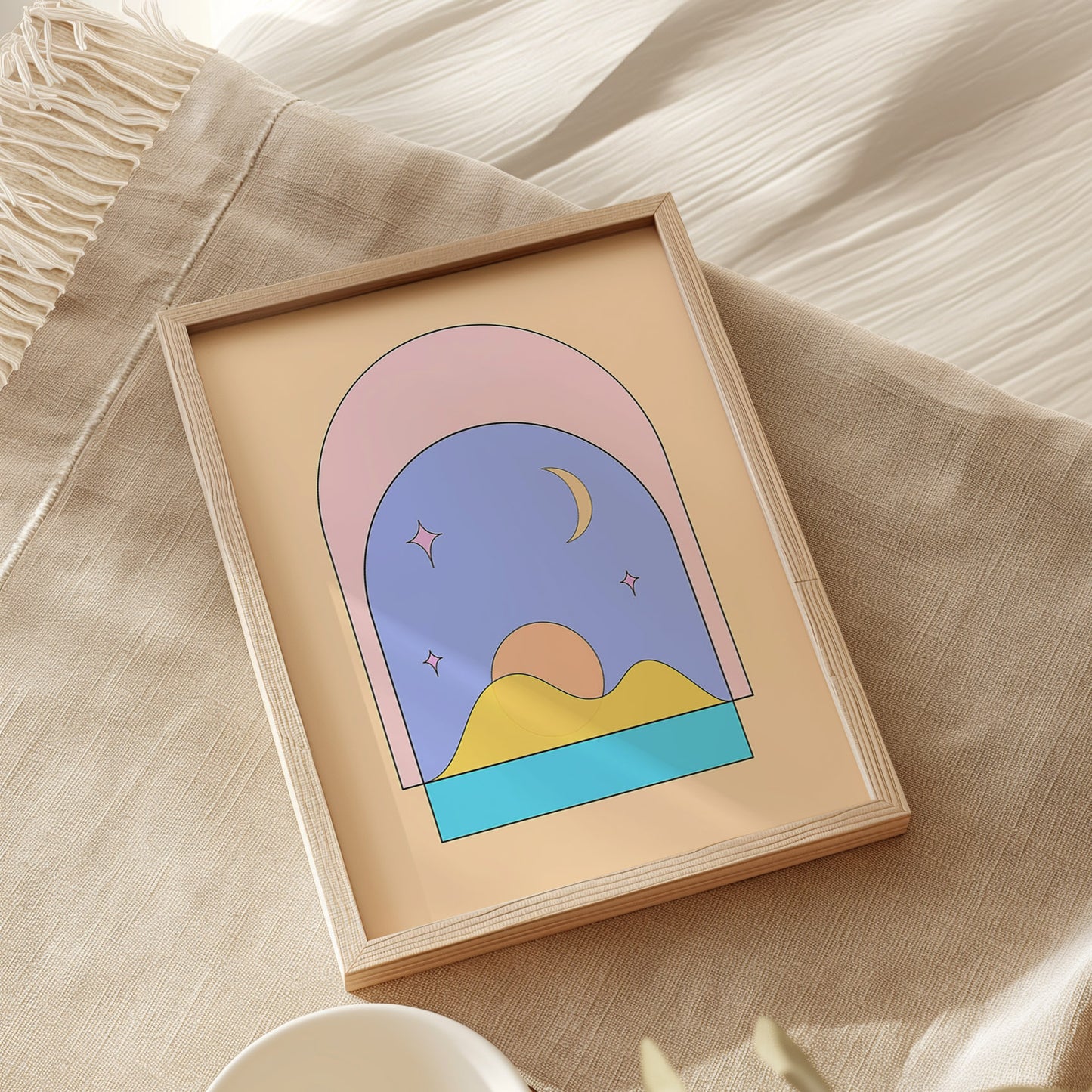 YELLOW MOUNTAINS POSTER