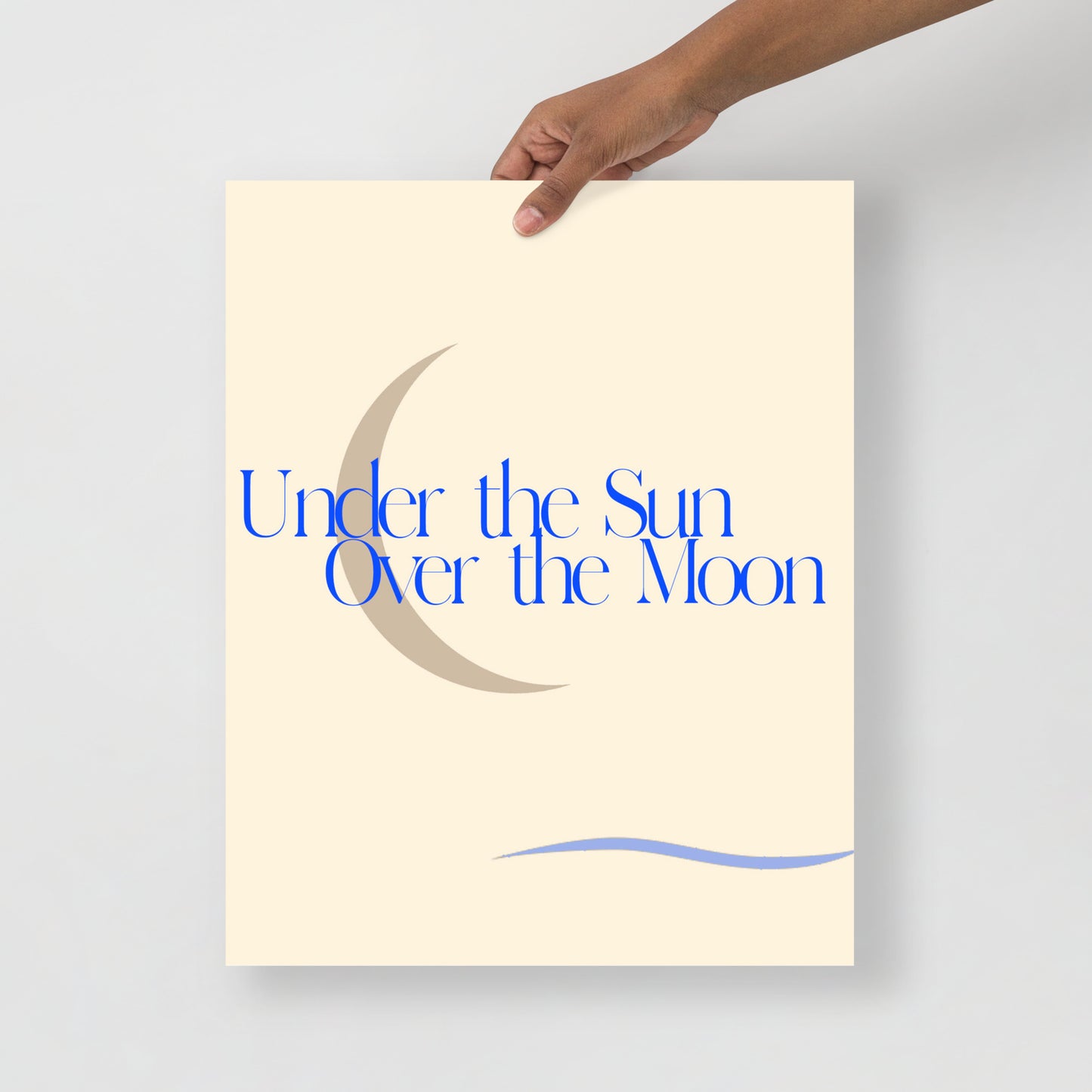 UNDER THE SUN OVER THE MOON POSTER