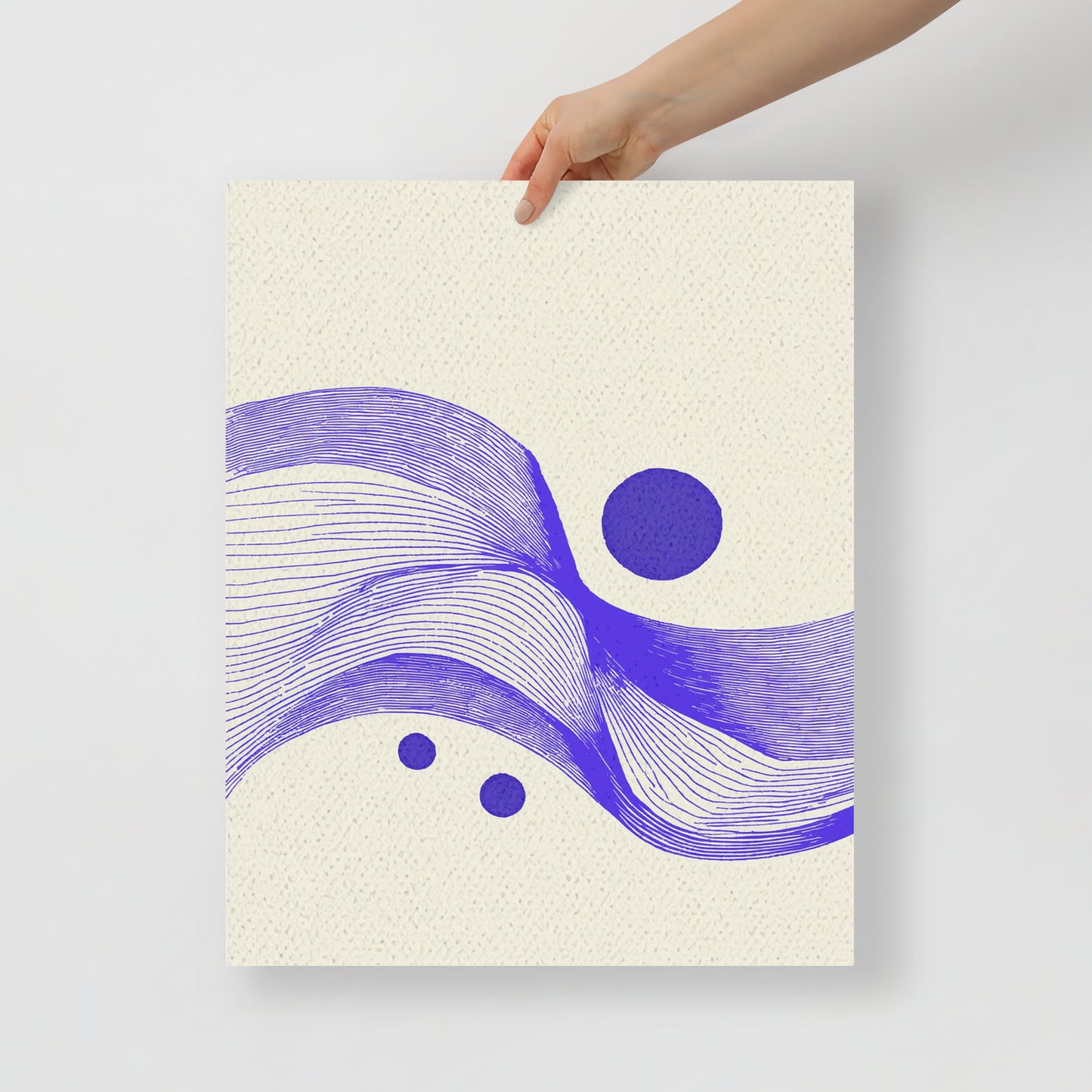 OCEAN BLUE CIRCLES 1