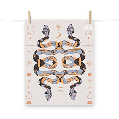 DOUBLE SNAKES POSTER