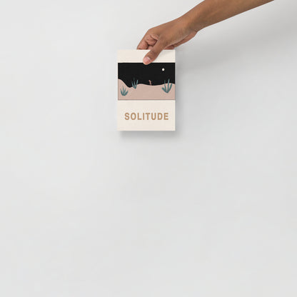SOLITUDE POSTER