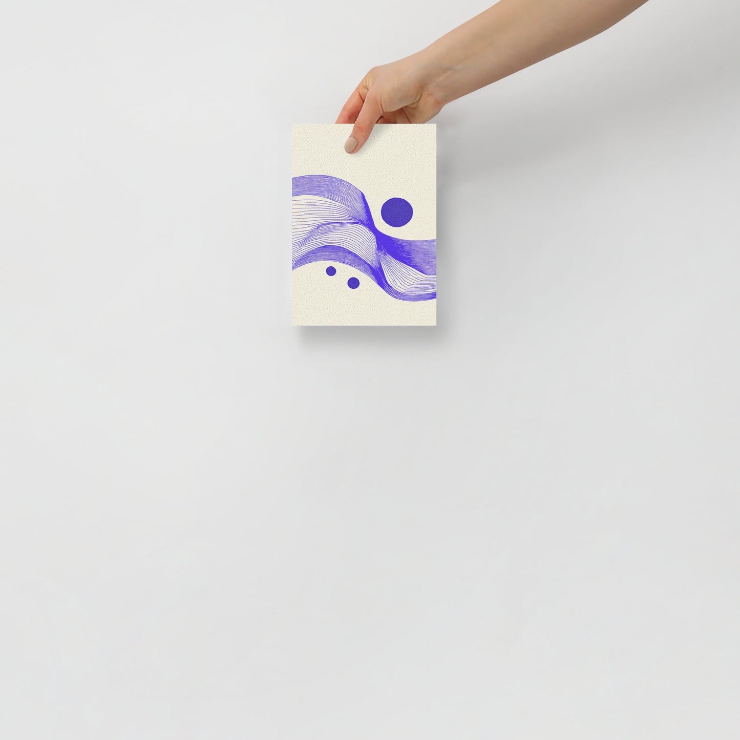 OCEAN BLUE CIRCLES 1